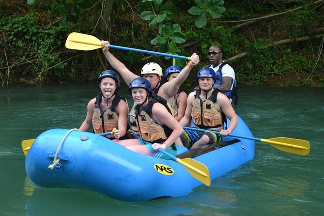 Falmouth Waterfalls Rafting and Beach Adventure - Paddling through Jamaica’s Rio Bueno