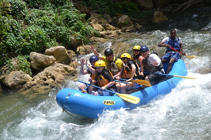 Falmouth Waterfalls Rafting and Beach Adventure - How adventurous is the rafting?