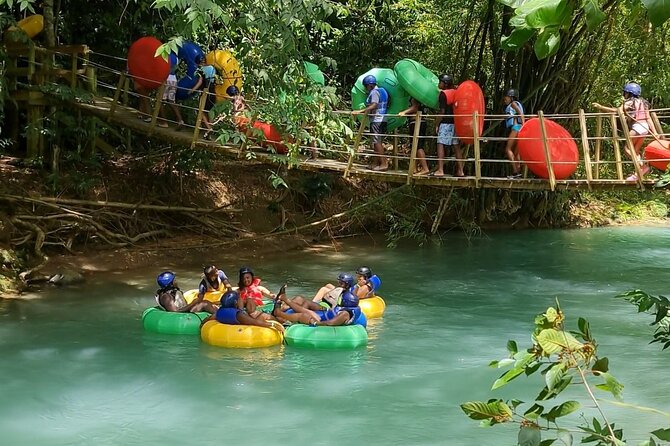 Falmouth Waterfalls River Tubing and Beach Adventure - A short walk beside the river