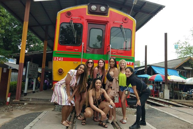 Floating and Railway Market (Optional Waterfall): Private Tour - The Erawan Falls Extension: Beautiful, But Demanding