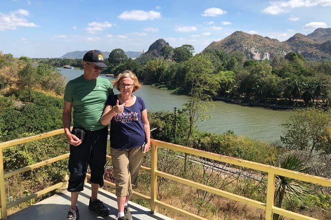 Floating and Railway Markets and Erawan Waterfall (Group Tour) - Mae Klong and the train through the market
