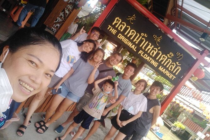 Floating & Railway Markets and Erawan Waterfall [Optional Luxury] - Hiking and swimming at Erawan Waterfall