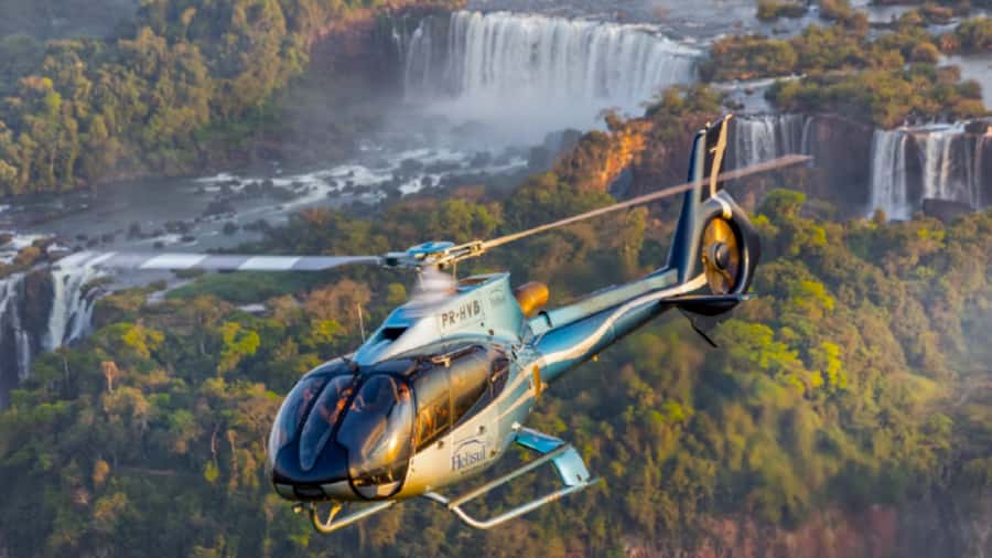 Foz do Iguaçu: Helicopter Flight over the Iguassu Falls - What happens from hotel pickup to takeoff