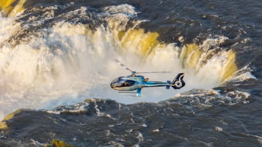 Foz do Iguaçu: Helicopter Flight over the Iguassu Falls - Why your seat can change the experience