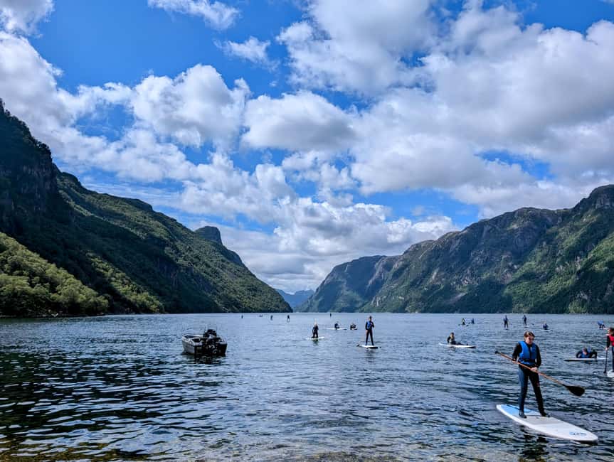 Frafjord Paddling & Månafossen Waterfall Hike Stavanger - A waterfall and a fjord in one seven-hour outing