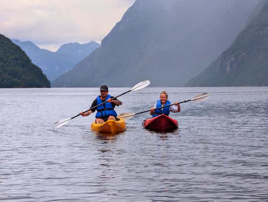 Frafjord Paddling & Månafossen Waterfall Hike Stavanger - The climb to Månafossen