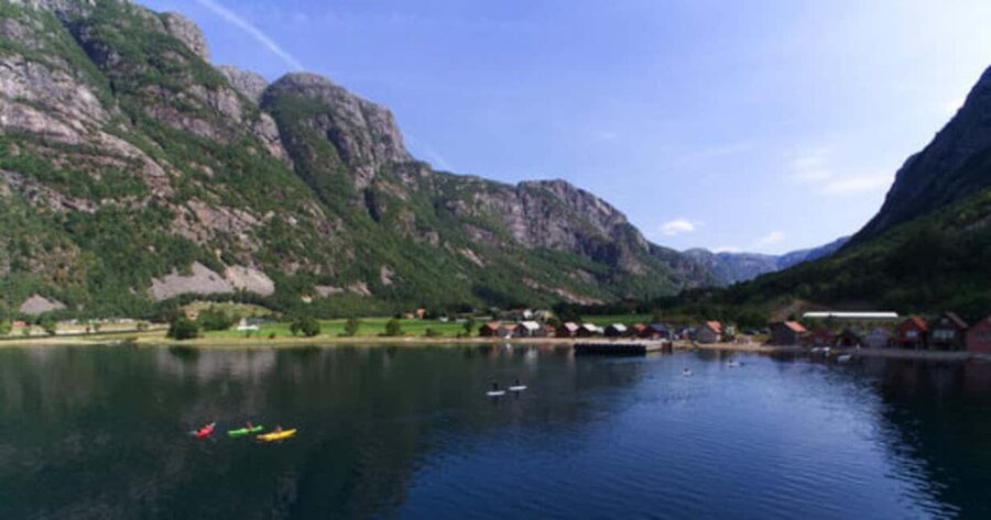 Frafjord Paddling & Månafossen Waterfall Hike Stavanger - What the $187 price includes