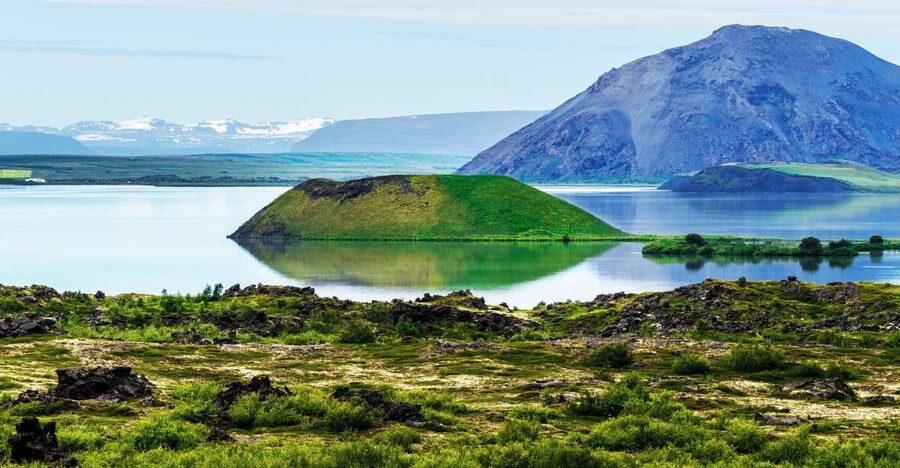 From Akureyri: Myvatn Lake, Craters, & Waterfall Tour - Goðafoss, the Waterfall of the Gods