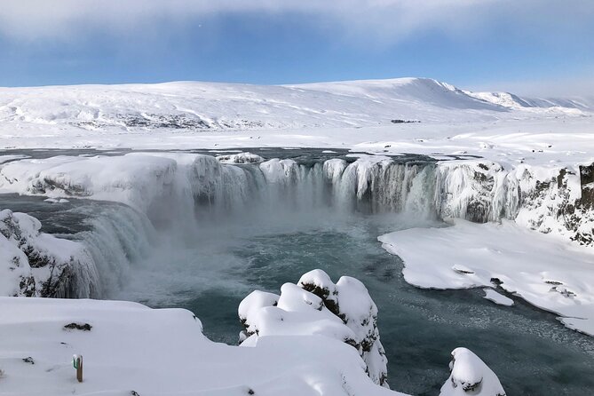 From Akureyri Port: Godafoss Waterfall Tour for Cruise Ships - At Godafoss, allow time to see both sides