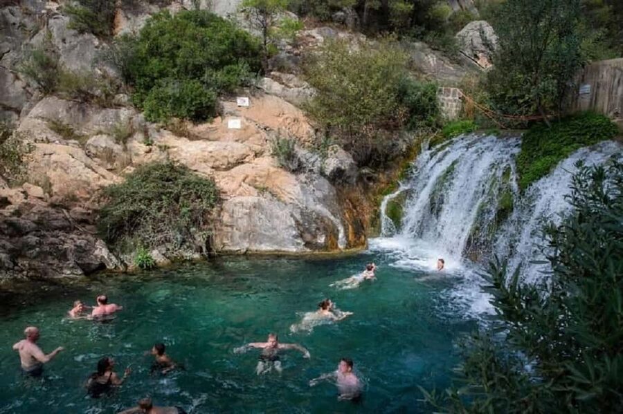 From Alicante: Algar Waterfalls Tour with transfer - From Alicante to the Algar river