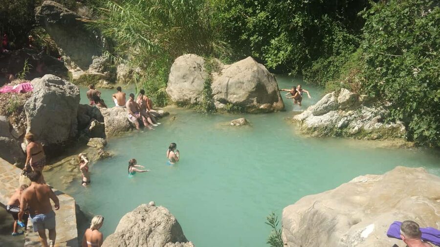 From Alicante and Benidorm: Famous Algar Waterfall Tour (private transport) - Swimming in cold mountain water