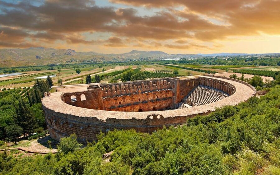 From Antalya: Roman Ancient Sites & Manavgat Waterfall Tour - Four major sites in one long Antalya day