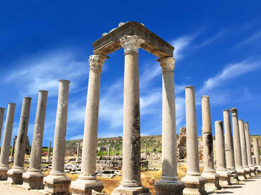 From Antalya: Roman Ancient Sites & Manavgat Waterfall Tour - Aspendos and its extraordinary theater