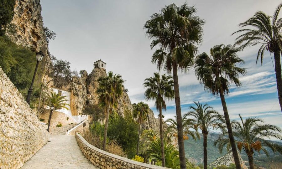 From Benidorm: Guadalest, Altea & ticket in Algar Waterfalls - Guadalest: castle views and a village with many small museums