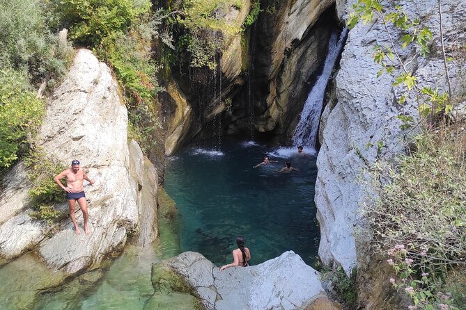 From Berat exploring Bogova waterfall & Osumi canyon - What $84.10 buys you