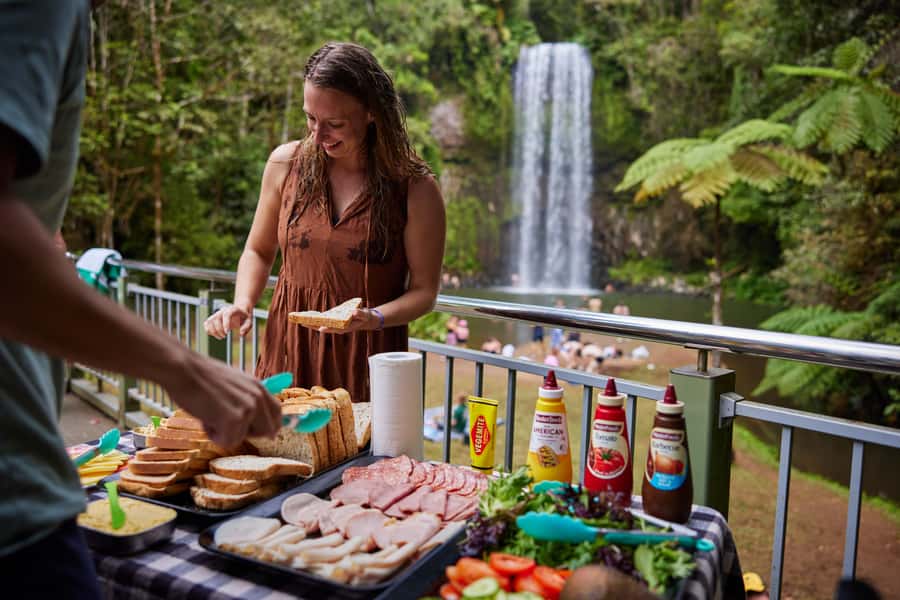From Cairns: Barefoot Tablelands Waterfall & Rainforest Tour - Starting early from Cairns