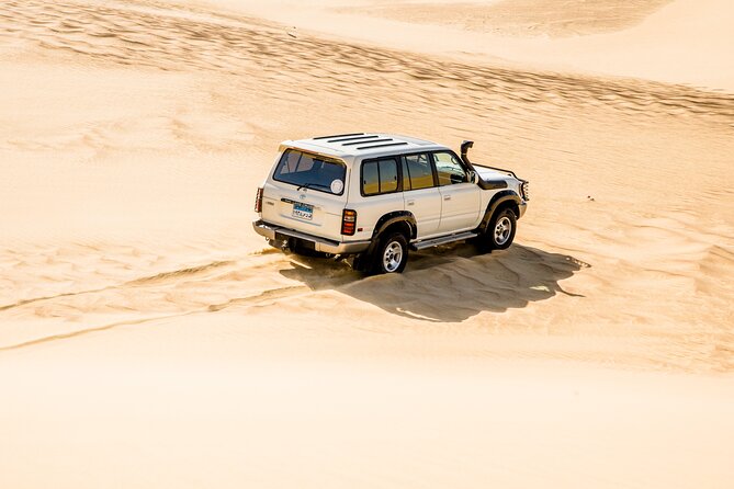 From Cairo 4x4 Safari, Camel Ride, Magic Lake, Waterfalls & Lunch - Mudawara Mountains offer the best wide views