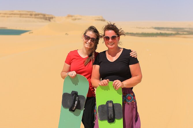 From Cairo 4x4 Safari, Camel Ride, Magic Lake, Waterfalls & Lunch - Magic Lake is the day’s most memorable stop