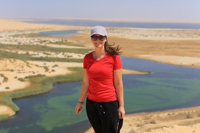 From Cairo 4x4 Safari, Camel Ride, Magic Lake, Waterfalls & Lunch - Dune bashing and sandboarding bring the action