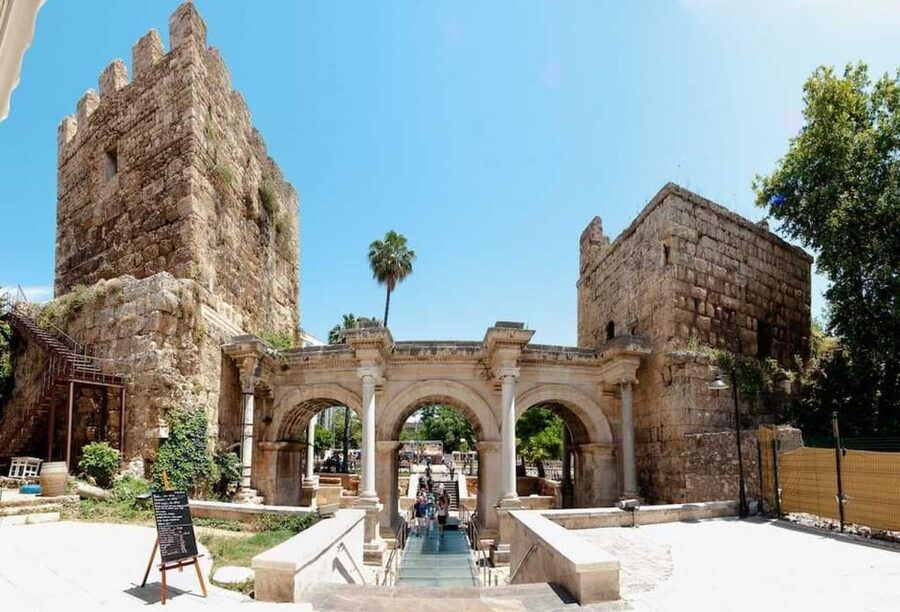 From city of Side: Antalya Old City and Waterfall Day Trip - Kurşunlu Waterfall in 30 minutes