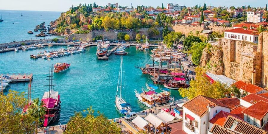 From city of Side: Antalya Old City and Waterfall Day Trip - Four hours of freedom, with one important catch