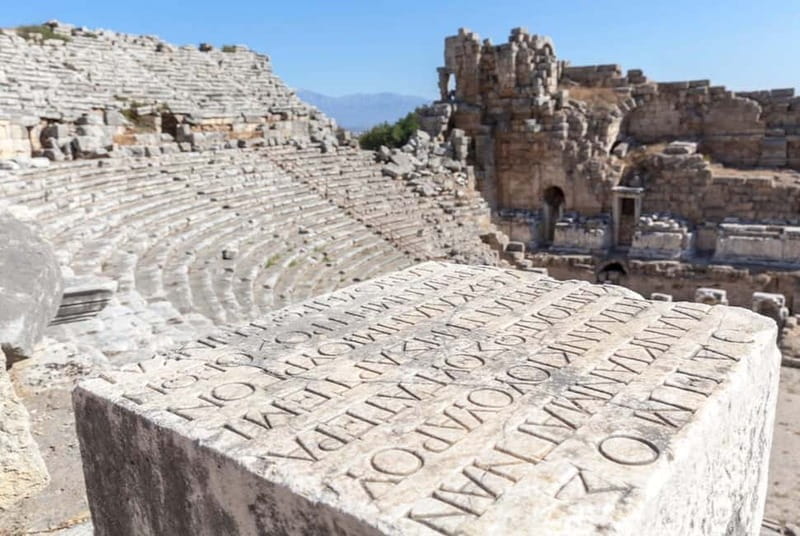 From City of Side: Perge, Aspendos & Kurşunlu Waterfall Trip - Perge, where two hours matter
