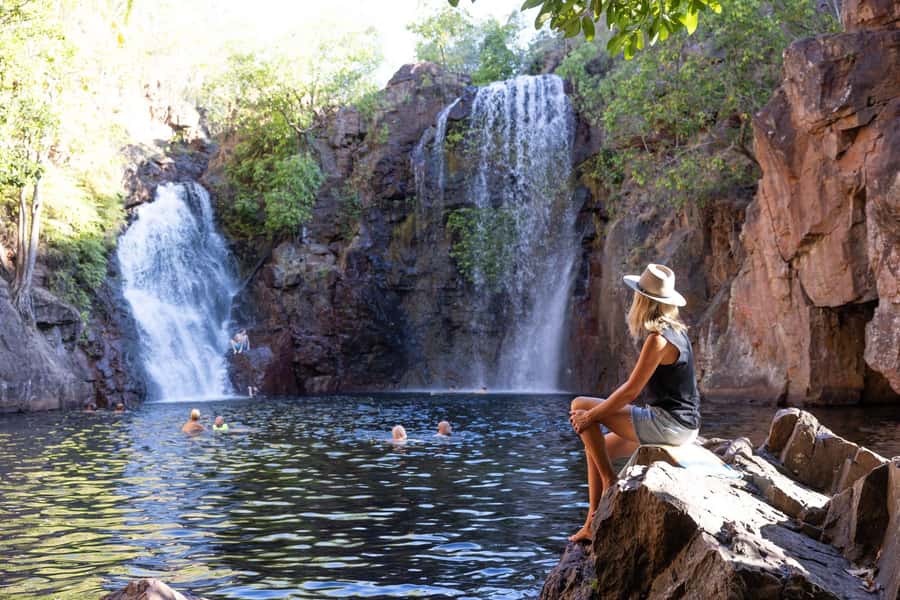 From Darwin: Litchfield National Park & Waterfalls Day Trip - Starting at The Leea and settling into the minibus
