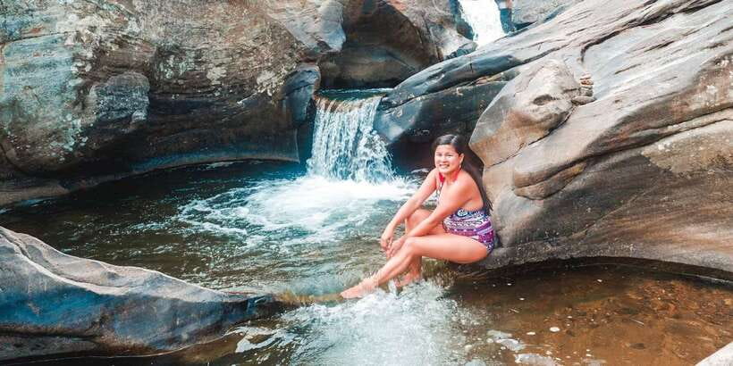 From Ella: Diyaluma Falls Full-Day Tour with Lunch - The walk to the upper pools