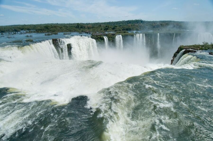 From Foz do Iguaçu: Argentinean Falls Tour with Pickup - The Upper Circuit: wide views with less jungle contact
