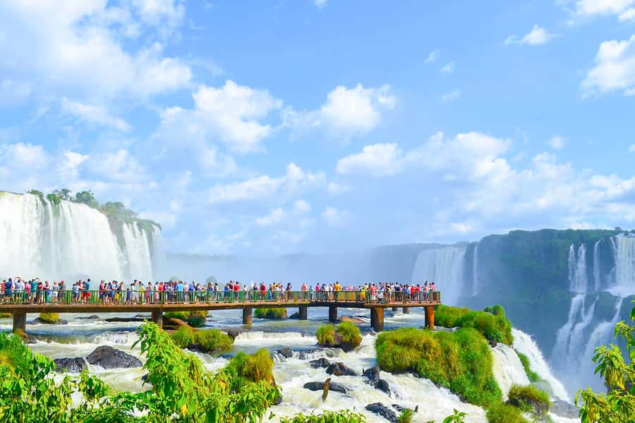 From Foz do Iguaçu: Brazilian Side of the Falls with Ticket - Lunch, Snacks, and Souvenir Time