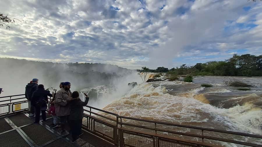 From Foz do Iguaçu: Iguazú Falls Boat Ride Argentina - Devil’s Throat: the loud, powerful first stop