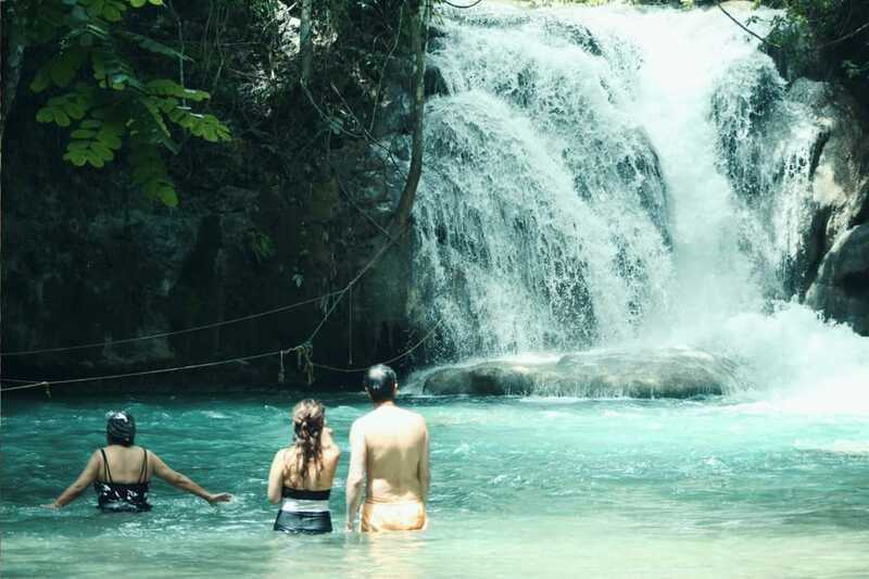 From Huatulco: Magical Copalitilla Waterfalls with Entry - A ten-minute walk to the first pools