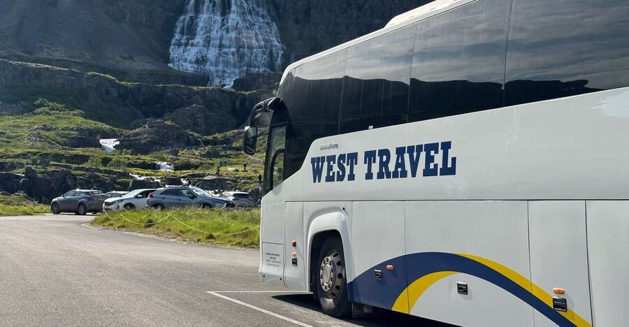 From Isafjordur: Dynjandi Waterfall Guided Day Trip by Bus - Key points at a glance
