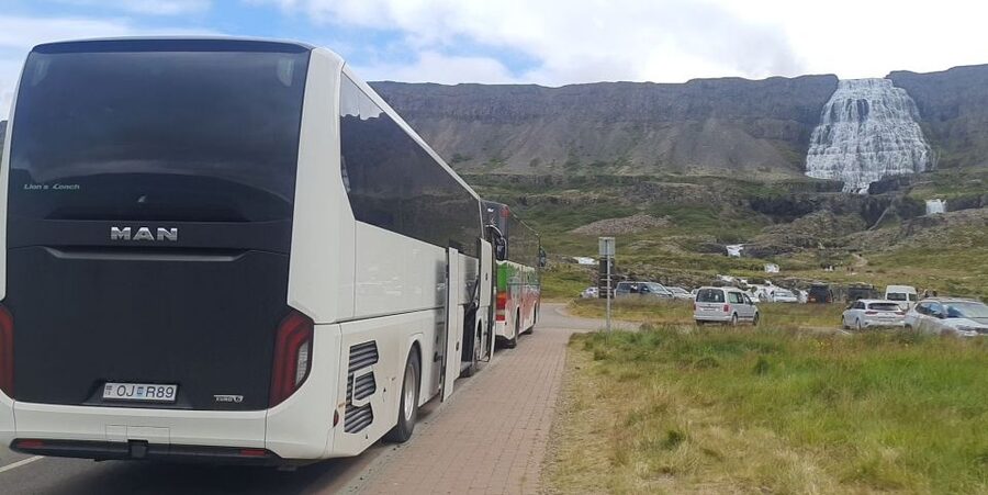 From Isafjordur: Dynjandi Waterfall Guided Day Trip by Bus - The route from Isafjordur is half the attraction