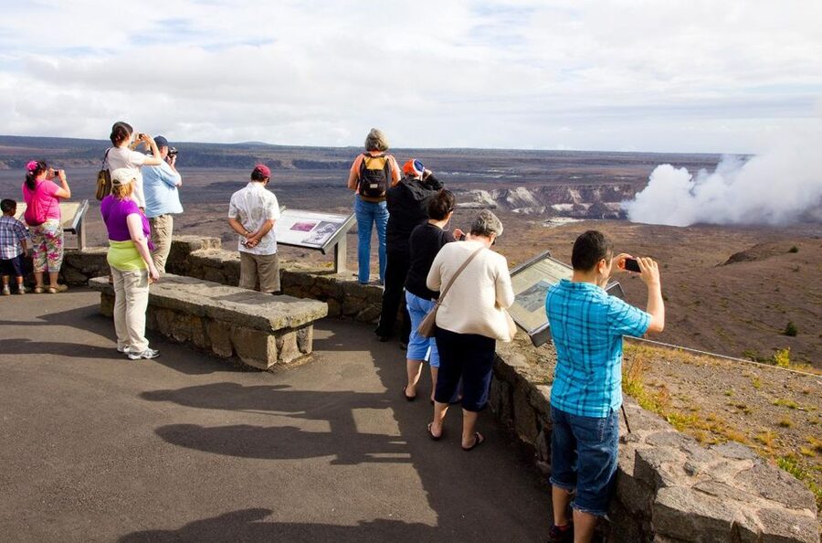 From Kona: Volcano & Waterfall Tour, Small Group - Three hours inside Hawaii Volcanoes National Park