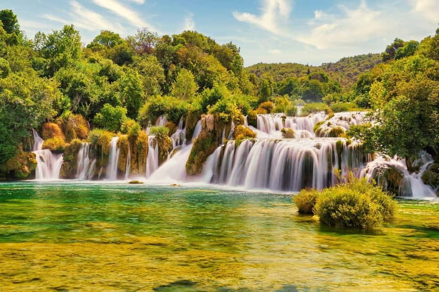 From Makarska: Krka Waterfalls & Šibenik Day Trip - Šibenik in 90 minutes