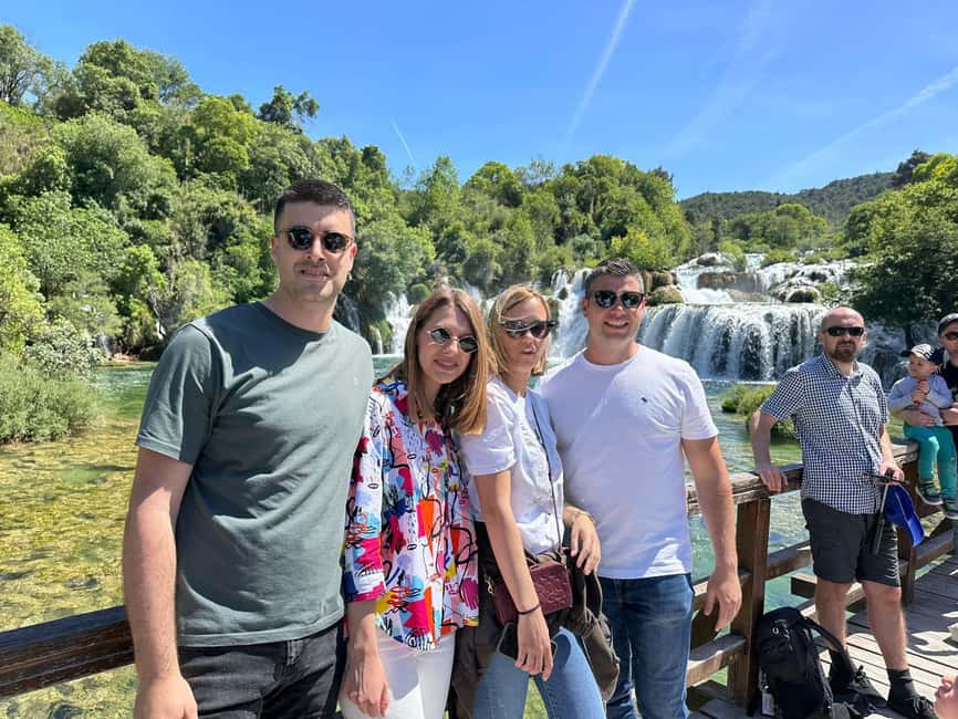 From Makarska: Krka Waterfalls & Šibenik Day Trip - Pickup from Makarska hotels