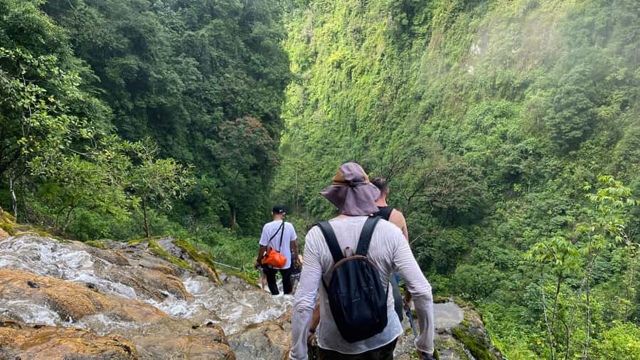 From Malang or Surabaya: Tumpak Sewu Waterfall Group Tour - Goa Tetes, Limestone, and Small Waterfalls