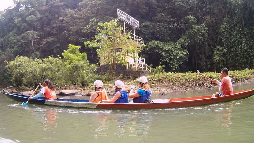 From Manila: Majestic Pagsanjan Falls Adventure - The downstream rush back through the gorge