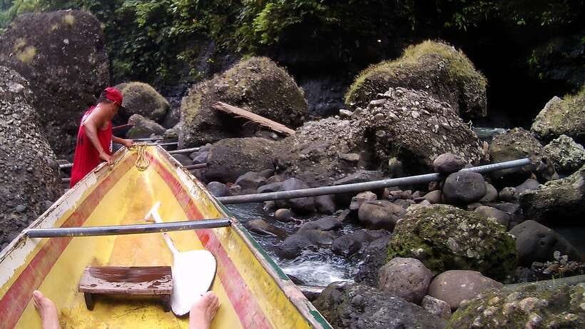 From Manila: Majestic Pagsanjan Falls Adventure - Lunch, music, and the less thrilling part of the day
