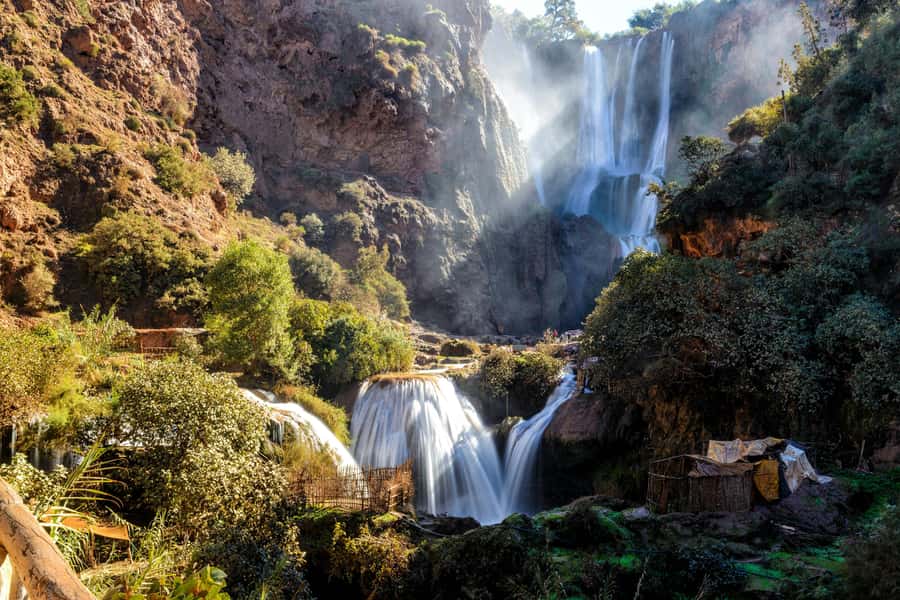 From Marrakech: Day Tour to Ouzoud Waterfalls - The long road from Marrakech