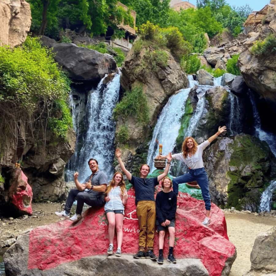 From Marrakech: Day Trip to Ourika Valley with Waterfalls - Inside a Berber home over mint tea