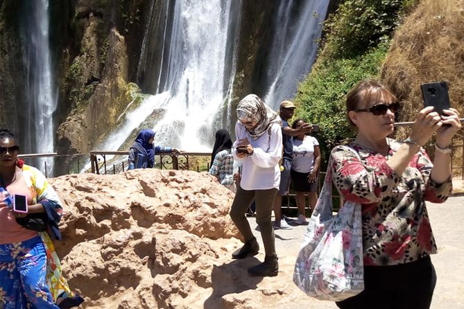 From Marrakech: Full-Day Tour to Ouzoud Waterfalls with Boat Trip - The boat ride below the falls