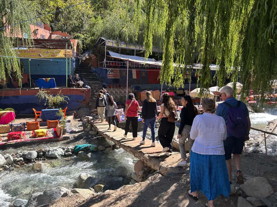 From Marrakech: Guided Ourika Valley with Waterfalls & Lunch - The return to Marrakech
