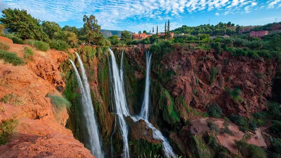 From Marrakech: Guided Ouzoud Waterfalls Tour with Boat Ride - Key points at a glance
