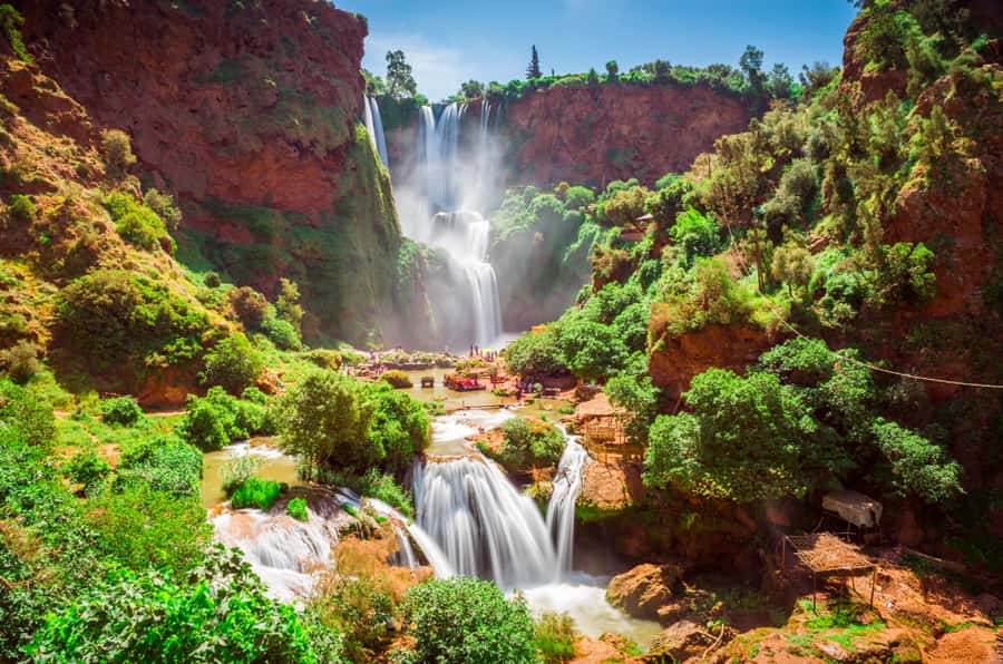 From Marrakech: Guided Ouzoud Waterfalls Tour with Boat Ride - Four hours around the Ouzoud falls