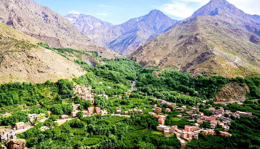 From Marrakech: Ourika Valley & Atlas Mountains Waterfalls - Setti Fatma and the seven waterfalls