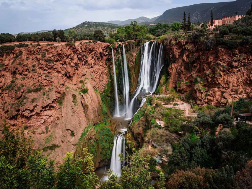 From Marrakech: Ouzoud Waterfalls Full-Day Private Trip - Walking through the Atlas scenery