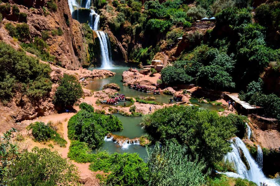 From Marrakech: Ouzoud Waterfalls Full-Day Private Trip - Lunch in a Berber restaurant