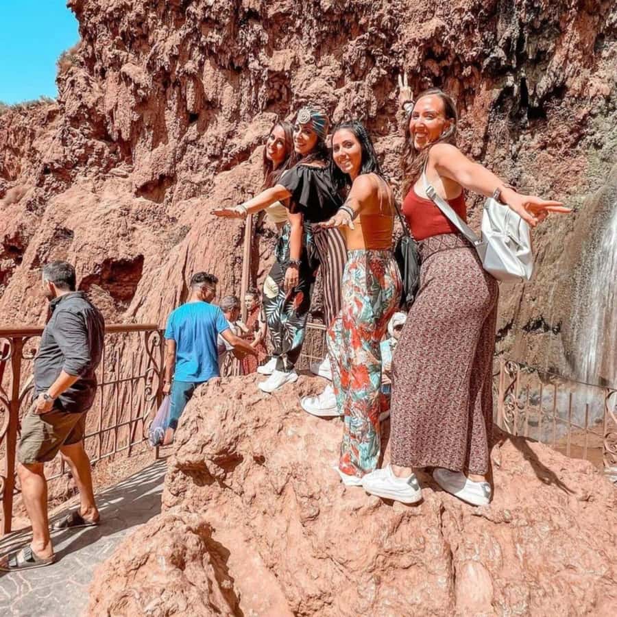 From Marrakech: Ouzoud Waterfalls Guided hike & boat Ride - The climb back up and return to Marrakech